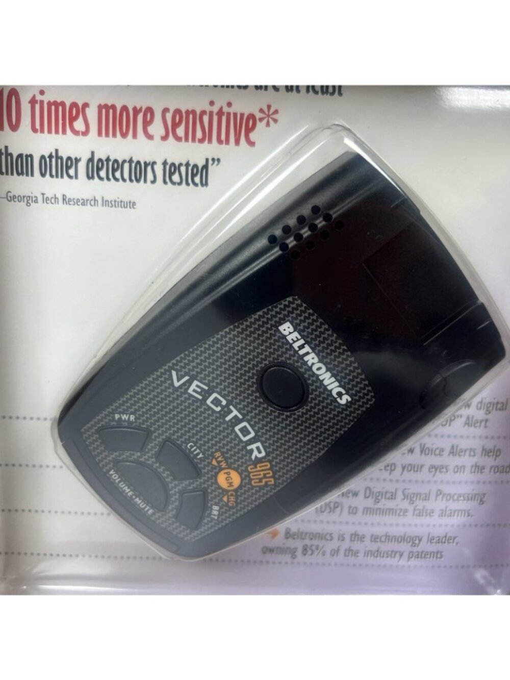 Beltronics Vector 965 V965 Radar Laser Detector New Open Box New Old Stock NOS - Picture 3 of 9